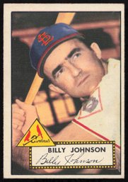 1952 TOPPS BASEBALL Billy Johnson