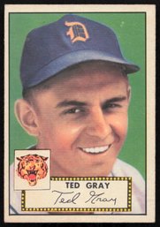 1952 TOPPS BASEBALL Ted Gray