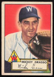 1952 TOPPS BASEBALL Mickey Grasso