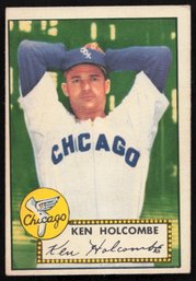 1952 TOPPS BASEBALL Ken Holcombe