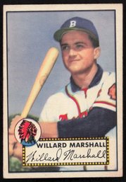 1952 TOPPS BASEBALL Willard Marshall