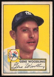 1952 TOPPS BASEBALL Gene Woodling