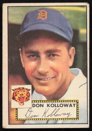 1952 TOPPS BASEBALL Don Kolloway
