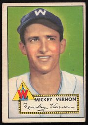 1952 TOPPS BASEBALL Mickey Vernon