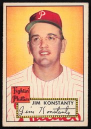 1952 TOPPS BASEBALL Jim Konstanty