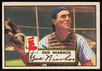 1952 TOPPS BASEBALL Gus Niarhos