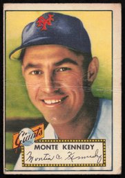 1952 TOPPS BASEBALL Monte Kennedy