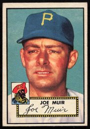 1952 TOPPS BASEBALL Joe Muir RC ROOKIE CARD