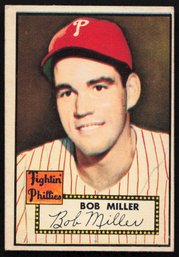 1952 TOPPS BASEBALL Bob Miller