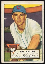 1952 TOPPS BASEBALL Joe Hatten