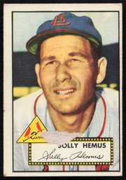 1952 TOPPS BASEBALL Solly Hemus RC ROOKIE CARD