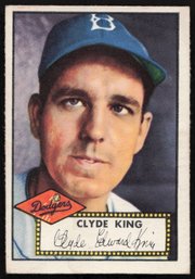 1952 TOPPS BASEBALL Clyde King