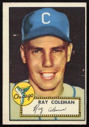 1952 TOPPS BASEBALL Ray Coleman