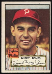 1952 TOPPS BASEBALL Nippy Jones