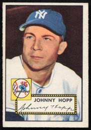 1952 TOPPS BASEBALL Johnny Hopp
