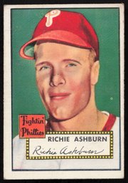 1952 TOPPS BASEBALL Richie Ashburn