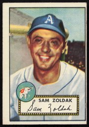 1952 TOPPS BASEBALL Sam Zoldak