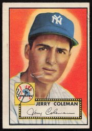 1952 TOPPS BASEBALL Jerry Coleman
