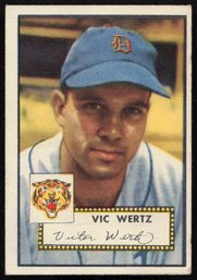 1952 TOPPS BASEBALL Vic Wertz