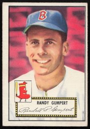 1952 TOPPS BASEBALL Randy Gumpert