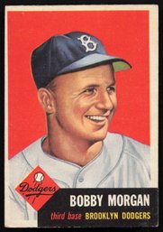 1953 TOPPS BASEBALL Bobby Morgan