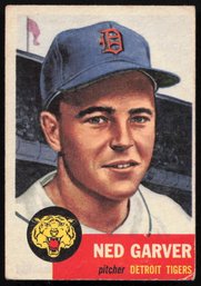 1953 TOPPS BASEBALL Ned Garver