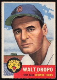 1953 TOPPS BASEBALL Walt Dropo