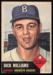 1953 TOPPS BASEBALL Dick Williams