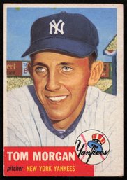 1953 TOPPS BASEBALL Tom Morgan