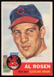 1953 TOPPS BASEBALL Al Rosen