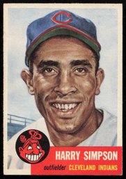 1953 TOPPS BASEBALL Harry Simpson