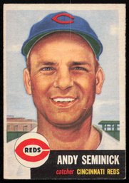 1953 TOPPS BASEBALL Andy Seminick