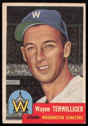 1953 TOPPS BASEBALL Wayne Terwilliger