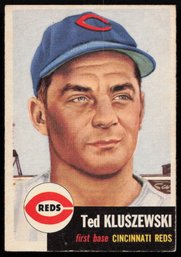 1953 TOPPS BASEBALL Ted Kluszewski