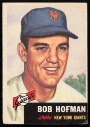 1953 TOPPS BASEBALL Bobby Hofman
