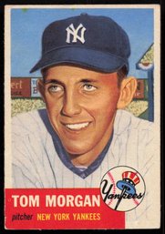 1953 TOPPS BASEBALL Tom Morgan