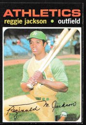 1972 TOPPS REGGIE JACKSON BASEBALL CARD