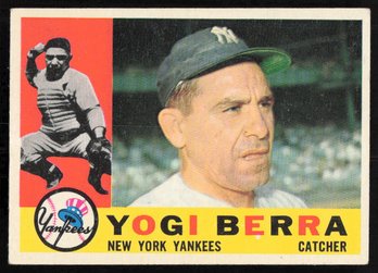 1960 TOPPS YOGI BERRA BASEBALL CARD