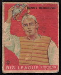 1922 GOUDEY BENNY BENGOUGH BASEBALL CARD