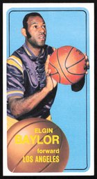 1970 TOPPS ELGIN BAYLOR BASKETBALL CARD