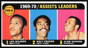 1970 TOPPS ASSIST LEADERS BASKETBALL CARD