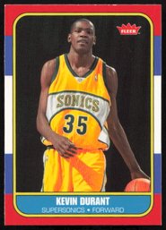 2007 FLEER RETRO KEVIN DURANT ROOKIE BASKETBALL CARD