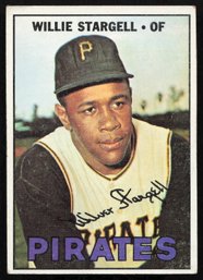 1967 TOPPS WILLIE STARGELL BASEBALL CARD