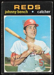 1971 TOPPS JOHNNY BENCH BASEBALL CARD