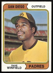 1974 TOPPS DAVE WINFIELD ROOKIE BASEBALL CARD