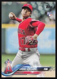 2018 TOPPS SHOHEI OHTANI ROOKIE BASEBALL CRAD