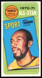 1970 TOPPS NATE THURMOND BASKETBALL CARD
