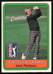1981 Donruss Jack Nicklaus Rookie Golf Card
