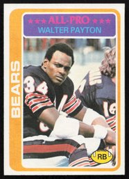 1978 TOPPS WALTER PAYTON FOOTBALL CARD