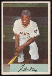 1954 Bowman Willie Mays Baseball Card